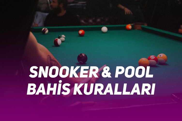snooker pool bahis kuralları